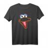 Big Bird Face T-Shirt zum HapKoala - Offiziell lizenzierte Sesame Street Bekleidung für Fans, Erwachsene & Kinder