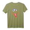 Big Bird Face T-Shirt zum HapKoala - Offiziell lizenzierte Sesame Street Bekleidung für Fans, Erwachsene & Kinder
