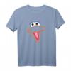 Big Bird Face T-Shirt zum HapKoala - Offiziell lizenzierte Sesame Street Bekleidung für Fans, Erwachsene & Kinder