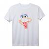 Big Bird Face T-Shirt zum HapKoala - Offiziell lizenzierte Sesame Street Bekleidung für Fans, Erwachsene & Kinder