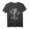 Elefant Nerd Brille Kopfband Kleidung Geschenk - Niedliches Elefanten T-Shirt für Damen, Herren & Kinder zu Geburtstag, Weihnachten & Safari-Liebhaber