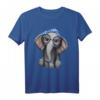 Elefant Nerd Brille Kopfband Kleidung Geschenk - Niedliches Elefanten T-Shirt für Damen, Herren & Kinder zu Geburtstag, Weihnachten & Safari-Liebhaber
