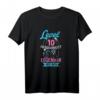 Level 10 Jahre Mädchen Gamer Girl T-Shirt - Geburtstagsgeschenk für Zockerinnen, Gaming Design für den 10. Geburtstag