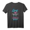 Level 10 Jahre Mädchen Gamer Girl T-Shirt - Geburtstagsgeschenk für Zockerinnen, Gaming Design für den 10. Geburtstag