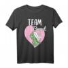 Damen Team Braut Dino Dinosaurier JGA Verlobung T-Shirt – Perfekt für Junggesellinnenabschied & Bachelorette-Party