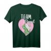 Damen Team Braut Dino Dinosaurier JGA Verlobung T-Shirt – Perfekt für Junggesellinnenabschied & Bachelorette-Party