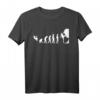 Kletter Evolution Boulder Klettern Bergsteigen Bergsteiger T-Shirt - Lustiges Geschenk für Kletterer und Bergsteiger, jetzt bestellen