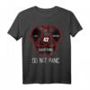 42 Antwort Universum Life Everything Don`t Panic T-Shirt – Perfektes Geschenk für Hitchhiker Fans zu Weihnachten, Geburtstag & Jubiläum