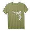 Schottisches Highland Cattle Cow Hochlandrind T-Shirt – Perfektes Geschenk für Landwirte, Bauern und Rinder Liebhaber zum Geburtstag