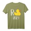 Rente 2023 mit Ente T-Shirt – Lustiges Geschenk für Rentner und Rentnerinnen im Ruhestand oder in Pension