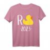Rente 2023 mit Ente T-Shirt – Lustiges Geschenk für Rentner und Rentnerinnen im Ruhestand oder in Pension