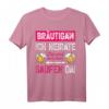 Lustiges Bräutigam JGA T-Shirt mit Spruch - Polterabend & Junggesellenabschied Outfit für Männer, Party & Spaß
