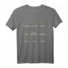 Seemannsknoten zum Segeln & Motorboot fahren T-Shirt – Perfektes Geschenk für Segler & Wassersportler mit Knotenkunde Wissen