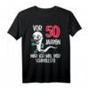 Witziges 50. Geburtstag T-Shirt für Männer – Vor 50 Jahren war ich mal der Schnellste, ideales Partyoutfit & Geschenk