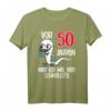 Witziges 50. Geburtstag T-Shirt für Männer – Vor 50 Jahren war ich mal der Schnellste, ideales Partyoutfit & Geschenk