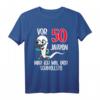 Witziges 50. Geburtstag T-Shirt für Männer – Vor 50 Jahren war ich mal der Schnellste, ideales Partyoutfit & Geschenk