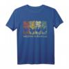 Hühner Meine Mädels Retro Vintage T-Shirt – Lustiges Landwirt & Hühnerliebhaber Outfit, Perfekt als Geschenk für Geburtstag & Weihnachten