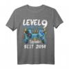 9 Jahre Level 9 Freigeschaltet Kinder Gamer T-Shirt - Legendäres Geburtstagsshirt seit 2014 für Jungen, Gaming Controller Design