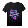 Kinder Vierter Geburtstag Mädchen 4 Jahre Prinzessin T-Shirt mit Luftballons und Kronen – Perfektes Geschenk zum Geburtstag & Weihnachten
