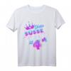 Kinder Vierter Geburtstag Mädchen 4 Jahre Prinzessin T-Shirt mit Luftballons und Kronen – Perfektes Geschenk zum Geburtstag & Weihnachten