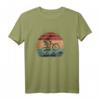 Ich Bin Der Motor Vintage Biker MTB Mountainbike Fahrrad T-Shirt – Lustiges Radfahrer Shirt für Mountainbiker, Geschenkidee für Herren & Damen