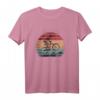 Ich Bin Der Motor Vintage Biker MTB Mountainbike Fahrrad T-Shirt – Lustiges Radfahrer Shirt für Mountainbiker, Geschenkidee für Herren & Damen