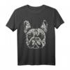Frenchie Bulldogge Hundebesitzer T-Shirt – Bunte Hundeliebhaber-Mode für Gassi, Hundesport & Geschenkideen zu Geburtstag, Weihnachten & Valentinstag
