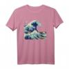 Die große Welle vor Kanagawa - Hokusais Grosse Welle Japan T-Shirt, Kunst Geschenk für Kunstliebhaber & Fans japanischer Kultur