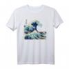 Die große Welle vor Kanagawa - Hokusais Grosse Welle Japan T-Shirt, Kunst Geschenk für Kunstliebhaber & Fans japanischer Kultur