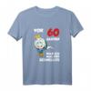 Vor 60 Jahren war ich mal der Schnellste - Lustiges T-Shirt zum 60. Geburtstag für Männer, Freunde & Familie