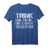Sauf Shirt Partyoutfit Trink mal mehr – Lustiges Bier Spruch T-Shirt für Männer, Junggesellenabschiede & Partyurlaub