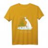 Frohe Weihnachten - Süßes Eisbär Pinguin Weihnacht T-Shirt mit klassischem Schnitt und doppelt genähtem Saum