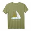 Frohe Weihnachten - Süßes Eisbär Pinguin Weihnacht T-Shirt mit klassischem Schnitt und doppelt genähtem Saum