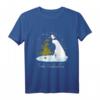 Frohe Weihnachten - Süßes Eisbär Pinguin Weihnacht T-Shirt mit klassischem Schnitt und doppelt genähtem Saum