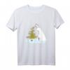 Frohe Weihnachten - Süßes Eisbär Pinguin Weihnacht T-Shirt mit klassischem Schnitt und doppelt genähtem Saum