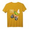 Kinder T-Shirt zum 4. Geburtstag mit Dinosaurier und Monster Truck Motiv – Robustes Design für Jungen und Mädchen