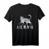 Lustiges Schrödingers Katze T-Shirt – Quantenphysik und Katzenliebe Geschenk für Physiker, Wissenschaftler und Tierliebhaber