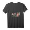 Damen Lustiges Fee T-Shirt mit Spruch 'Holla die Waldfee' - Feminines V-Ausschnitt Shirt für Frauen, ideal für Humor und Geschenkideen