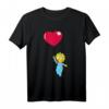 40Geburtstag Maggie Heart Balloon T-Shirt – Offizielles Valentinstag & Geburtstags-Shirt für Männer, Frauen, Kinder