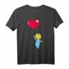 40Geburtstag Maggie Heart Balloon T-Shirt – Offizielles Valentinstag & Geburtstags-Shirt für Männer, Frauen, Kinder