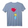 40Geburtstag Maggie Heart Balloon T-Shirt – Offizielles Valentinstag & Geburtstags-Shirt für Männer, Frauen, Kinder