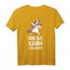 Bin Da Kann Losgehen Lustiges Spruch T-Shirt – Witziges Fun Shirt für Zuspätkommer & Humorliebhaber