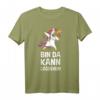 Bin Da Kann Losgehen Lustiges Spruch T-Shirt – Witziges Fun Shirt für Zuspätkommer & Humorliebhaber