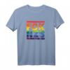 FCK NZS | Regenbogenfarben LGBT PRIDE T-Shirt gegen Rechtsextremismus, Rassismus & Faschismus | Für Demonstrationen & Proteste