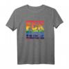 FCK NZS | Regenbogenfarben LGBT PRIDE T-Shirt gegen Rechtsextremismus, Rassismus & Faschismus | Für Demonstrationen & Proteste