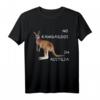 No Kangaroos in Austria T-Shirt – Lustiges Australien Spruch T-Shirt für Tier- und Känguru-Fans, perfektes Geschenk für Reise- und Tierliebhaber