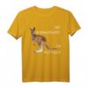 No Kangaroos in Austria T-Shirt – Lustiges Australien Spruch T-Shirt für Tier- und Känguru-Fans, perfektes Geschenk für Reise- und Tierliebhaber