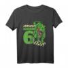 Kinder Dinosaurier 6 Geburtstag Deko - Ich bin 6 Dino Jungen T-Shirt für den Kindergeburtstag mit T-Rex Motiv