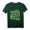 Kinder Dinosaurier 6 Geburtstag Deko - Ich bin 6 Dino Jungen T-Shirt für den Kindergeburtstag mit T-Rex Motiv