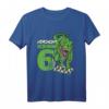 Kinder Dinosaurier 6 Geburtstag Deko - Ich bin 6 Dino Jungen T-Shirt für den Kindergeburtstag mit T-Rex Motiv